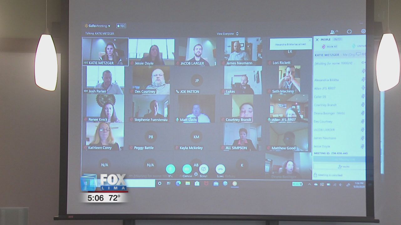 First ever virtual hiring event at Allen County Job and Family Services